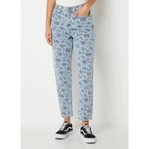 Levi's Premium Rigid 80's Mom Jeans High Rise‎ Floral Design Size 25